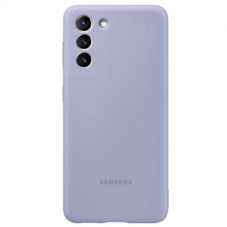 Coque Samsung EF-PG996 Silicone doux Samsung Galaxy S21 Plus 5G Violet