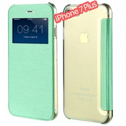 Étui folio ultra-fin à fenêtre Apple iPhone 7 Plus