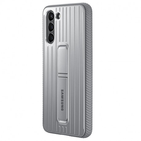 Coque Renforcée Samsung EF-RG996 Protective Standing Samsung Galaxy S21 Plus 5G Argent