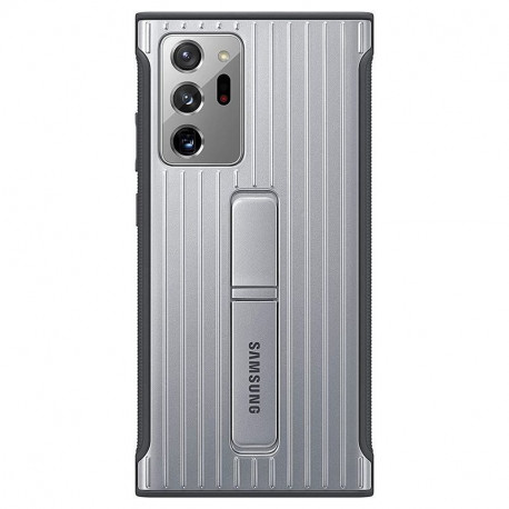 Samsung - Galaxy Note 20 Ultra 5G Coque Renforcée EF-RN985 Protective Standing Argent