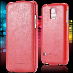 Etui flip Vintage Samsung Galaxy S5