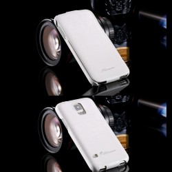Etui flip Vintage Samsung Galaxy S5