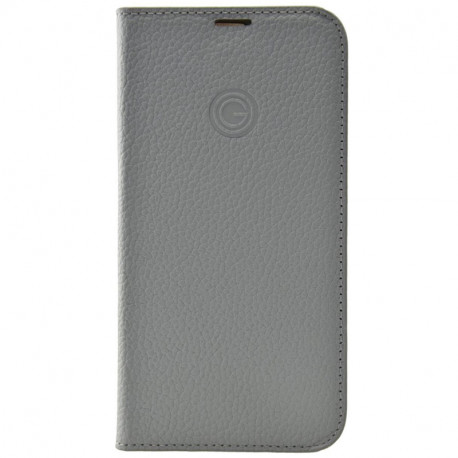 Mike Galeli - iPhone 13 Etui cuir MARC Gris