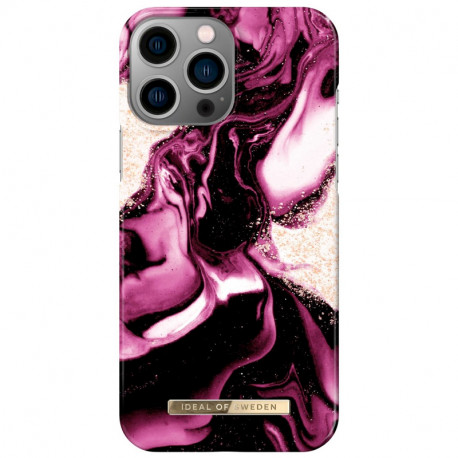 iDeal of Sweden - iPhone 13 PRO MAX Coque Golden Ruby Marble