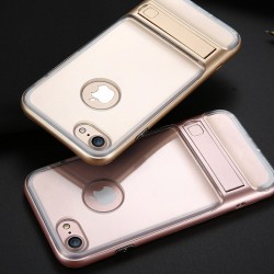 Coque bimatière transparente avec béquille Apple iPhone 7