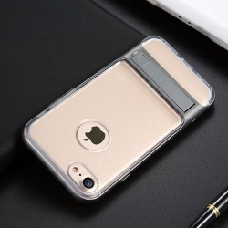 Coque bimatière transparente avec béquille Apple iPhone 7
