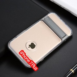 Coque bimatière transparente avec béquille Apple iPhone 7 Plus
