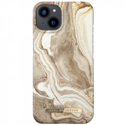 iDeal of Sweden - iPhone 13 Coque Golden Sand Marble