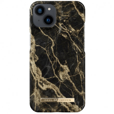 iDeal of Sweden - iPhone 13 Coque Golden Smoke Marble