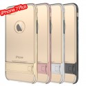 Coque bimatière transparente avec béquille Apple iPhone 7/8 Plus