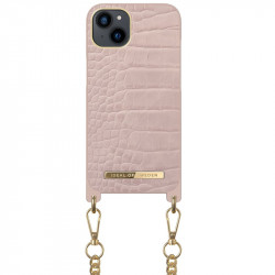 iDeal of Sweden - iPhone 13 Coque Misty Rose Croco