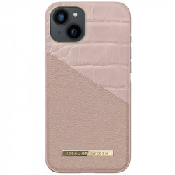 iDeal of Sweden - iPhone 13 Coque Rose Smoke Croco