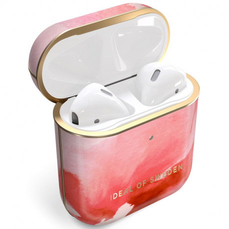 iDeal of Sweden - AirPods 1 / AirPods 2 Coque Coral Blush Marble