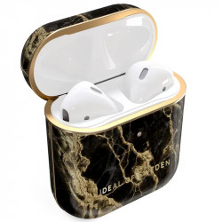 iDeal of Sweden - AirPods 1 / AirPods 2 Coque Golden Smoke Marble