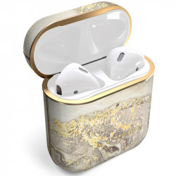 iDeal of Sweden - AirPods 1 / AirPods 2 Coque Sparkle Greige Marble