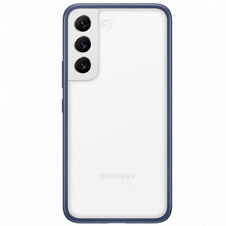Samsung - Galaxy S22 5G Coque rigide FRAME EF-MS901C Bleu