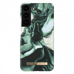 iDeal of Sweden - Galaxy S22 5G Coque Golden Olive Marble