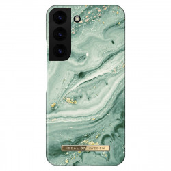 iDeal of Sweden - Galaxy S22 Plus 5G Coque Mint Swirl Marble