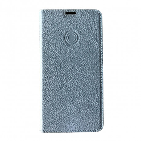 Mike Galeli - Galaxy S22 5G Etui cuir MARC Bleu (Ice Blue)