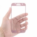 Protection écran verre trempé intégrale avec contour Samsung Galaxy S7 Or Rose