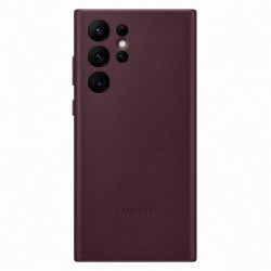Samsung - Galaxy S22 Ultra 5G Coque cuir EF-VS908L Leather