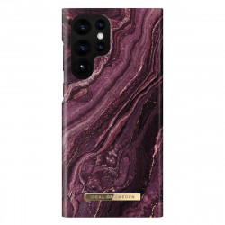 iDeal of Sweden - Galaxy S22 Ultra 5G Coque Golden Plum Marble