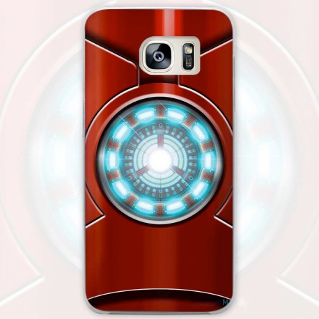 Coque rigide IRON MAN HEART Samsung Galaxy S7