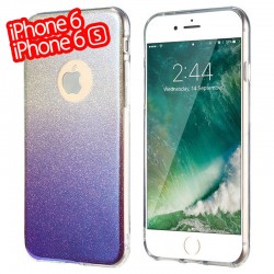 Coque silicone gel ultra pailletée Apple iPhone 6/6S