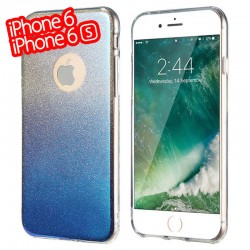 Coque silicone gel ultra pailletée Apple iPhone 6/6S