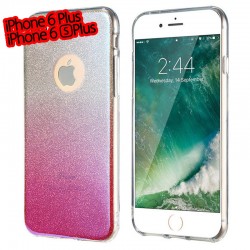 Coque silicone gel ultra pailletée Apple iPhone 6/6S Plus