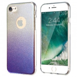 Coque silicone gel ultra pailletée Apple iPhone 7