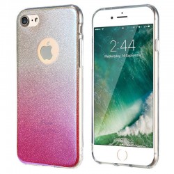 Coque silicone gel ultra pailletée Apple iPhone 7