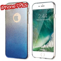 Coque silicone gel ultra pailletée Apple iPhone 7 Plus
