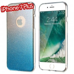 Coque silicone gel ultra pailletée Apple iPhone 7 Plus