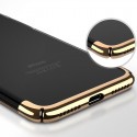Coque rigide transparente contours métallisés Apple iPhone 7/8 Plus