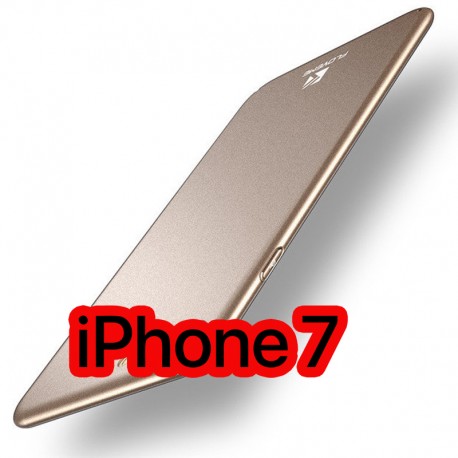 Coque rigide ultra-mince Floveme Frosty Series Apple iPhone 7 Or