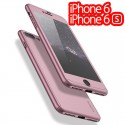 Coque FLOVEME 360° Protection Apple iPhone 6/6S Or Rose