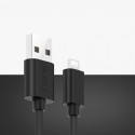 Câble Lightning 2mt RAXFLY W-2M-IP Noir
