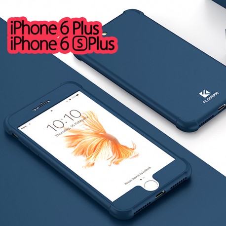 Coque FLOVEME 360° Protection angles renforcés Apple iPhone 6/6S Plus Bleu