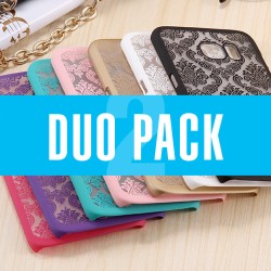 DUOPACK Coque rigide DAMASK FLORA Samsung Galaxy S7