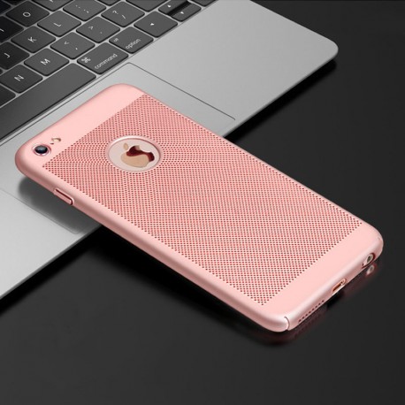 Coque rigide FLOVEME MESH Apple iPhone 6/6S Or Rose