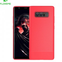 Coque silicone gel Floveme Carbon Style Samsung Galaxy Note 8
