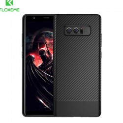 Coque silicone gel Floveme Carbon Style Samsung Galaxy Note 8