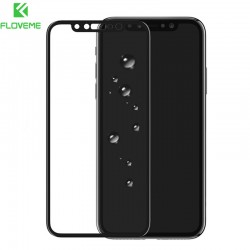 Protection écran verre trempé intégrale avec contour Apple iPhone X