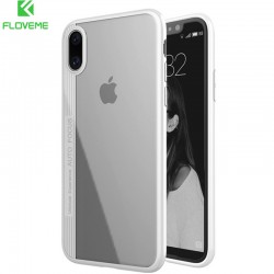 Coque rigide FLOVEME ultra-Clear contours Bumper antichoc Apple iPhone X