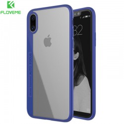 Coque rigide FLOVEME ultra-Clear contours Bumper antichoc Apple iPhone X