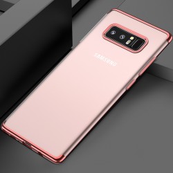 Coque silicone gel FLOVEME 3D Plating contours métallisé Samsung Galaxy Note 8