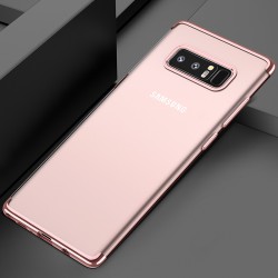 Coque silicone gel FLOVEME 3D Plating contours métallisé Samsung Galaxy Note 8