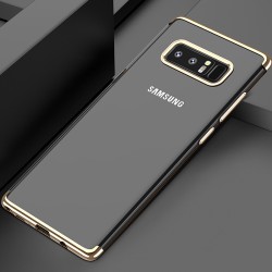 Coque silicone gel FLOVEME 3D Plating contours métallisé Samsung Galaxy Note 8