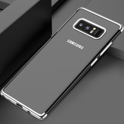 Coque silicone gel FLOVEME 3D Plating contours métallisé Samsung Galaxy Note 8